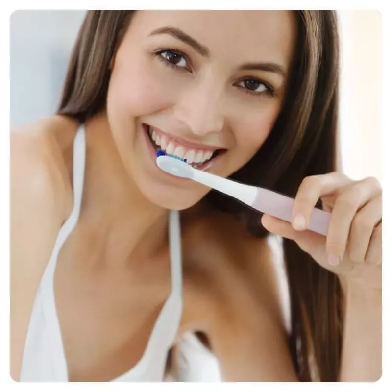 Oral-B Pulsonic ohut Luxe 4000 aikuisten sonic-hammasharja platina