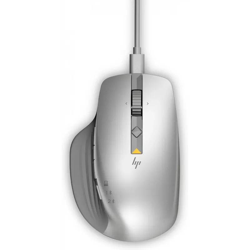 HP 930 Creator langaton hiiri, oikeakätinen, Bluetooth, 3000 DPI, hopea