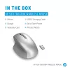 HP 930 Creator langaton hiiri, oikeakätinen, Bluetooth, 3000 DPI, hopea