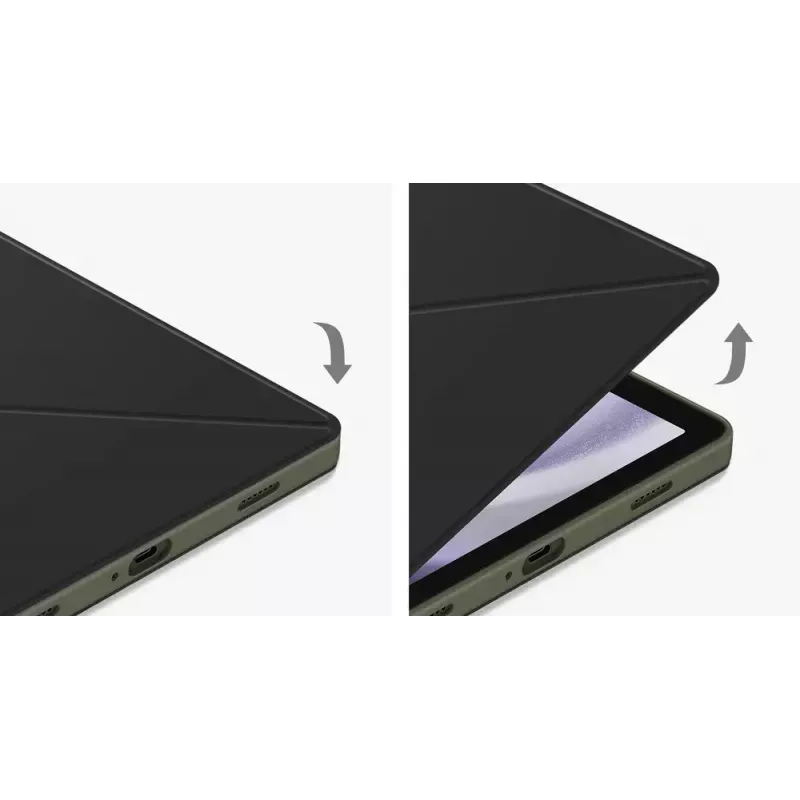 Samsung Galaxy Tab A9+ Book Cover 27,9 cm (11 tuuman) Folio musta