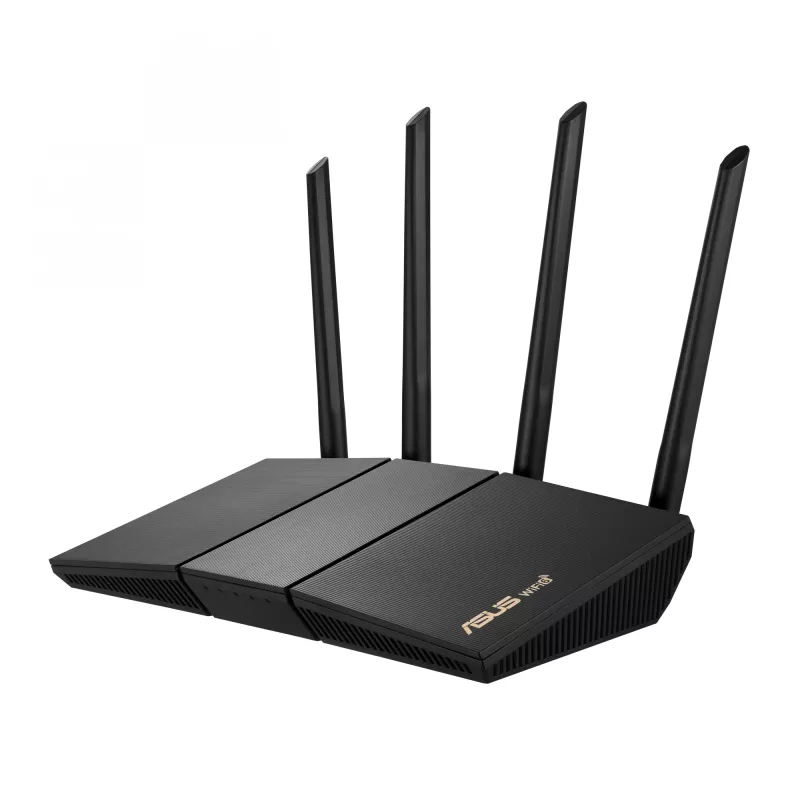 ASUS RT-AX57 langaton reititin Gigabit Ethernet Dual-Band (2,4 GHz / 5 GHz) musta