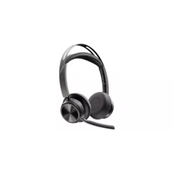 HP Poly Voyager Focus 2 USB-C-C Headset +USB-C/A sovitin +latausteline