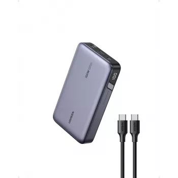 Ugreen 25188 varavirtalähde 20000 mAh harmaa
