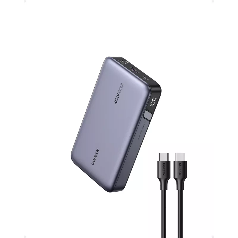 Ugreen 25188 varavirtalähde 20000 mAh harmaa
