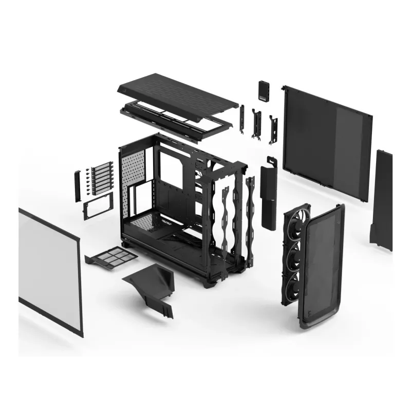FRACTAL DESIGN Meshify 3 XL Ambience Pro RGB musta TG Light Tint