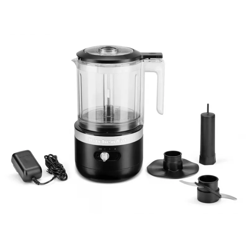 Sähköinen silppuri KitchenAid 5KFCB519EBM 1,19 L 24 W musta läpinäkyvä