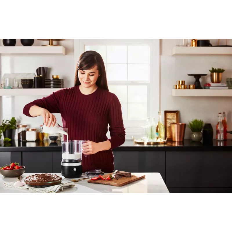 Sähköinen silppuri KitchenAid 5KFCB519EBM 1,19 L 24 W musta läpinäkyvä