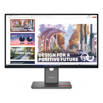 Lenovo ThinkVision P27QD-40 näyttö, 68,6 cm (27 inch), 2560 x 1440 pikseliä, Wide Quad HD, LED, 6 ms, musta