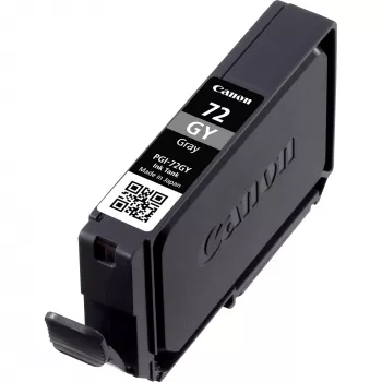 Canon PGI-72GY harmaa mustekasetti, vakiokesto, harmaa, pigmenttimuste, 1 kpl, 165 sivua