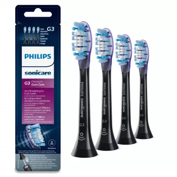Philips G3 Premium Gum Care HX9054/33 4 kpl:n pakkaus vaihdettavia äänihammasharjan päitä