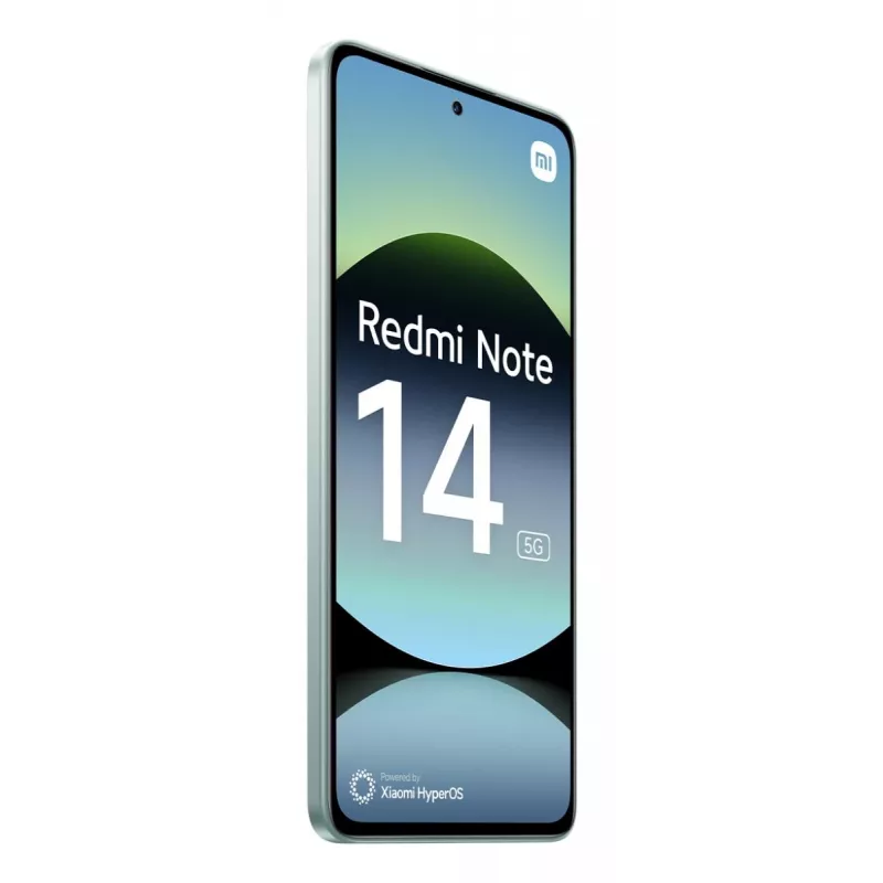 Älypuhelin Xiaomi Redmi Note 14 5G, 6,67 inch AMOLED, 8 GB RAM, 256 GB, korallinvihreä, MediaTek Dimensity 7025 Ultra, IP64
