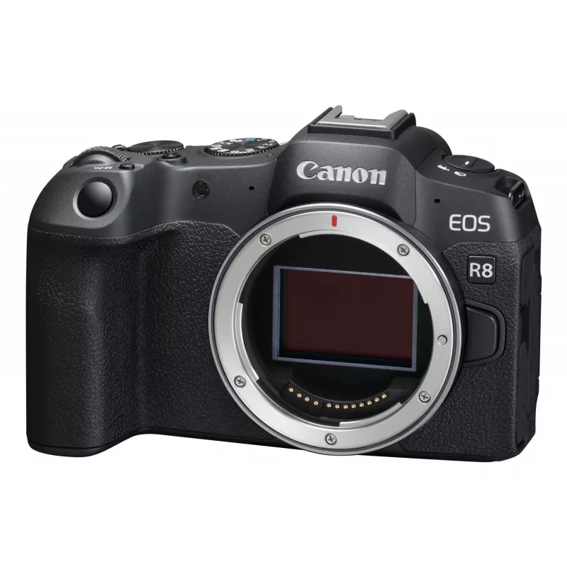 Canon EOS R8, 24,2 MP, 6000 x 4000 pikseliä, CMOS, 4K Ultra HD, kosketusnäyttö, musta