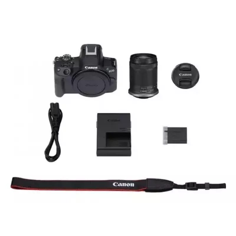 Canon EOS R50 MILC 24,2 MP CMOS 6000 x 4000 pikseliä musta