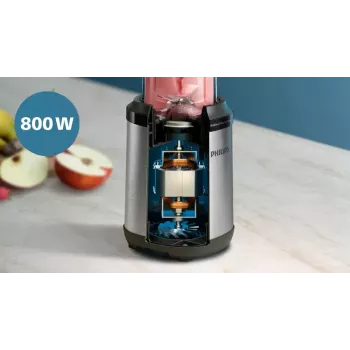 Pöytämikseri Philips 5000 Serie HR2765/00 musta ruostumaton teräs