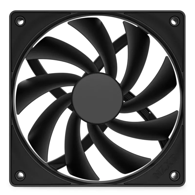 NZXT jäähdytystuuletin F120q 120mm musta hiljainen ilmavirta