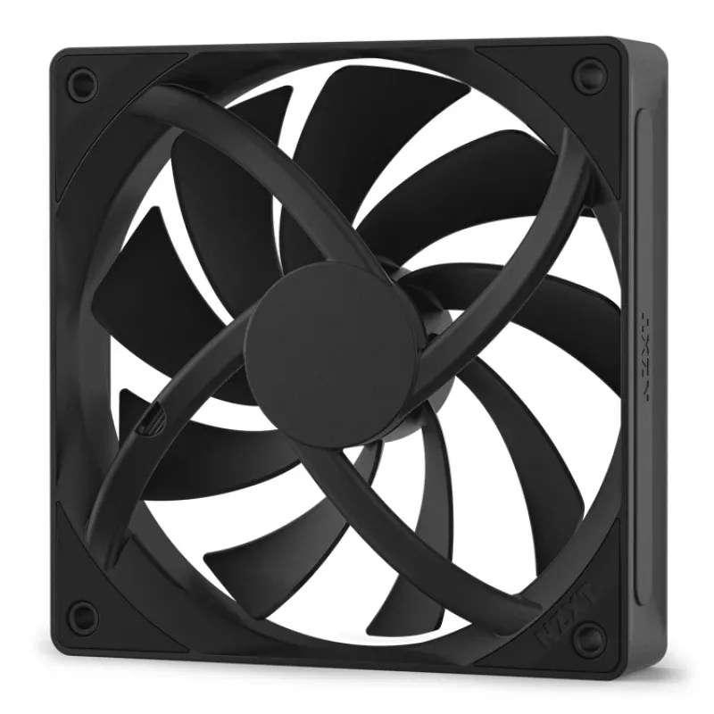 NZXT jäähdytystuuletin F120q 120mm musta hiljainen ilmavirta