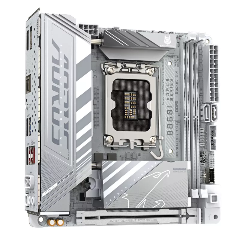 Emolevy GIGABYTE B860I AORUS PRO ICE, Intel B860, LGA 1851, Mini-ITX