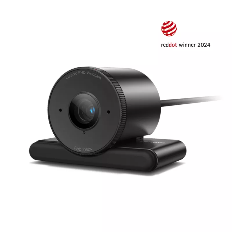 Lenovo 4XC1Q44952 verkkokamera 2 MP 1920 x 1080 pikseliä USB 2.0 musta