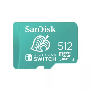WESTERN DIGITAL SanDisk Micro SDXC-kortti Nintendo Switchille 512 GB UHS-I 100 MB/s