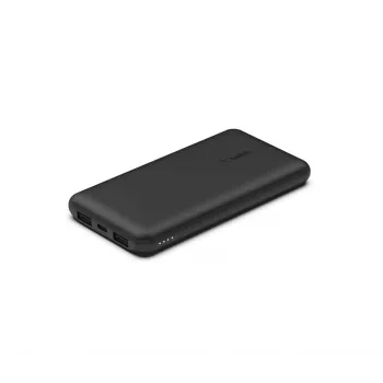 BELKIN 10k varavirtalähde USB-C 15 W Dual USB-A 15 cm USB-A-C-kaapeli musta