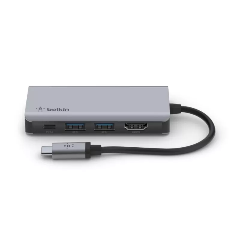 BELKIN USB-C 4-in-1 moniporttisovitin