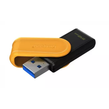 Kingston Technology DataTraveler 512GB kannettava USB 3.2 Gen 1 Exodia S (musta/keltainen)