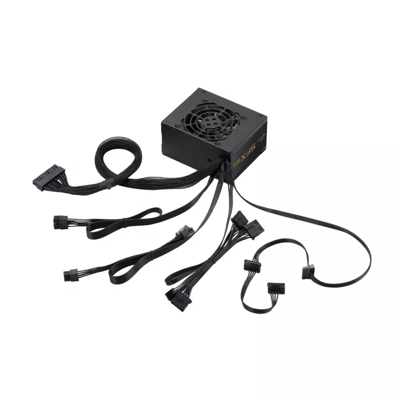 FSP SFX PRO 450W virtalähde SFX SFX3.3 musta, 450 W, 100 - 240 V, 50 - 60 Hz, 6 A, 2.5 A, aktiivinen