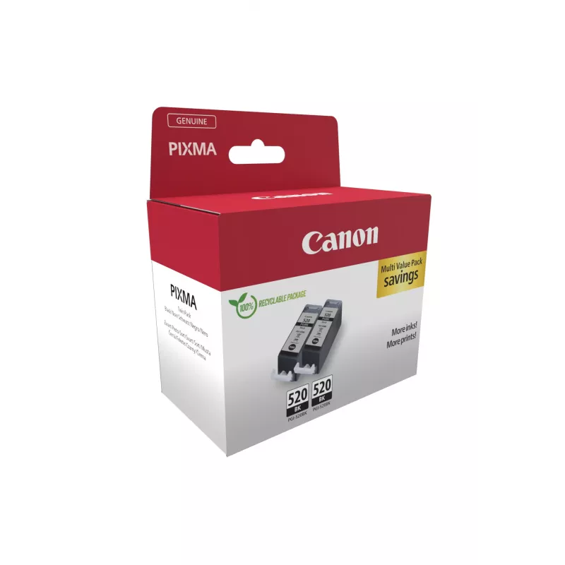 Canon muste 2932B019 PGI-520 kaksipakkaus musta