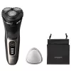 Parranajokone Philips 3000 Series S3242/12 — 3-päinen rotaatiojärjestelmä, märkä- ja kuivaparranajo, 60 min käyttöaika, litiumioni