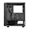 PC-kotelo CHIEFTEC GS-01B-OP Tower musta – karkaistu lasi, RGB-tuuletin, tukee ATX/Micro-ATX, GPU enintään 320 mm