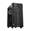PC-kotelo CHIEFTEC GS-01B-OP Tower musta – karkaistu lasi, RGB-tuuletin, tukee ATX/Micro-ATX, GPU enintään 320 mm