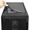 PC-kotelo CHIEFTEC GS-01B-OP Tower musta – karkaistu lasi, RGB-tuuletin, tukee ATX/Micro-ATX, GPU enintään 320 mm