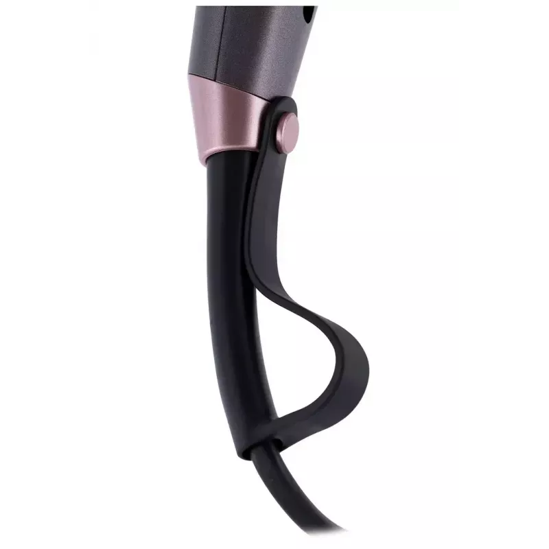 Hiustenkuivaaja Remington D6077 2000 W, ionitoiminto, kylmäasetus, diffuusori, 3 lämpötila-asetusta, harmaa/pronssi