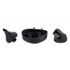 Hiustenkuivaaja Remington D6077 2000 W, ionitoiminto, kylmäasetus, diffuusori, 3 lämpötila-asetusta, harmaa/pronssi