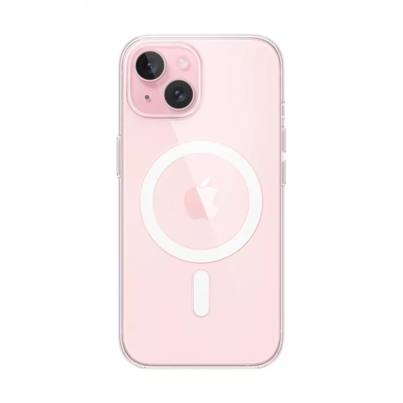 Cover Apple iPhone 15 Clear Case MagSafe-yhteensopiva