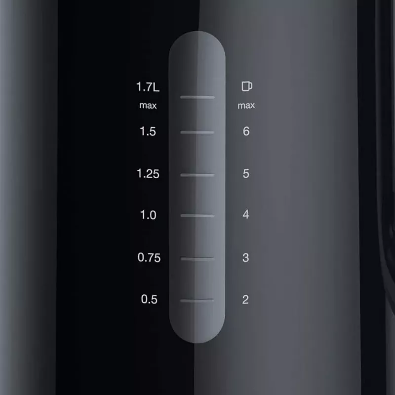 Braun WK 1100 BK vedenkeitin 1,7 L 2200 W musta