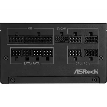 Virtalähde ASROCK SL-1000G Steel Legend 1000 W 20+4-Pin ATX 80 PLUS Gold musta