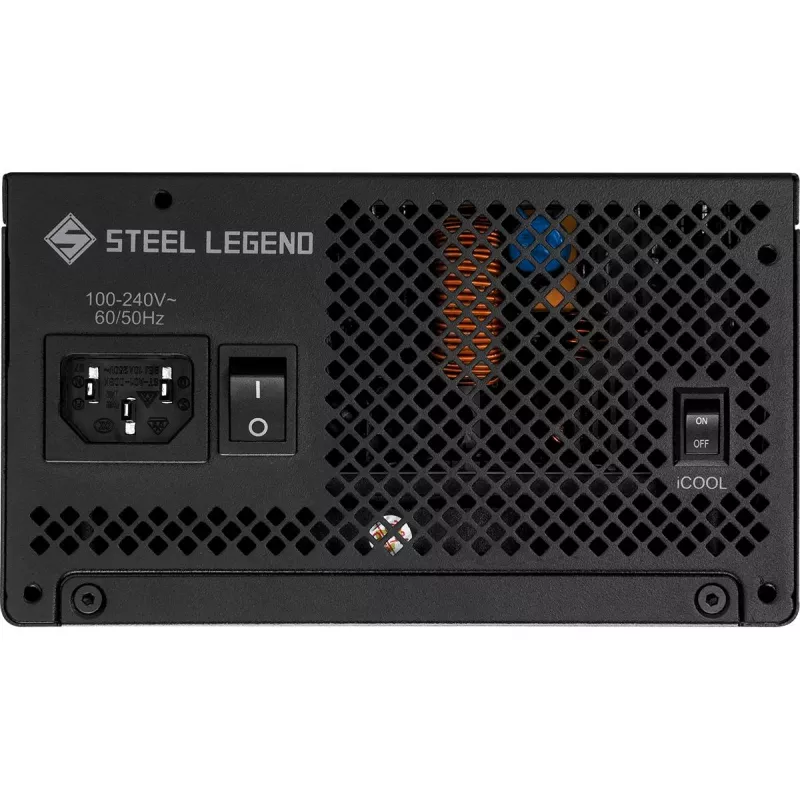 Virtalähde ASROCK SL-1000G Steel Legend 1000 W 20+4-Pin ATX 80 PLUS Gold musta