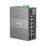 TP-Link Omada 10-porttinen Gigabit Industrial Easy Managed -kytkin 6-porttisella PoE+:lla ja 2-porttisella PoE++:lla