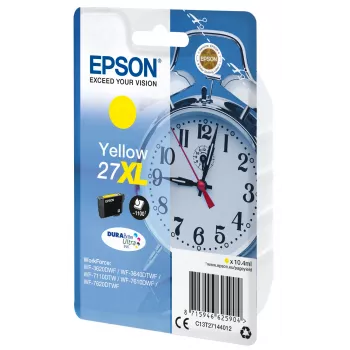 Epson herätyskello yksittäispakkaus keltainen 27XL DURABrite Ultra muste