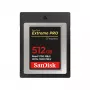 WESTERN DIGITAL SanDisk CF Express Extreme Pro 512 GB, 1700 MB/s luku, 1400 MB/s kirjoitus