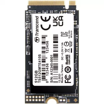 SSD-kiintolevy Transcend 512 GB M.2 PCI Express 4.0 NVMe 3D NAND TS512GMTE410S