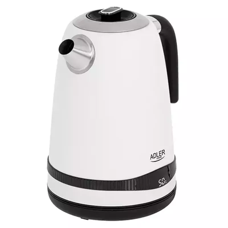 Sähköinen vedenkeitin Adler 1,7 L 2200 W valkoinen