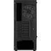 Aerocool Bionic V2 Midi Tower -tietokonekotelo, ATX / micro ATX / Mini-ITX, karkaistu lasi, RGB, valkoinen