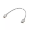 Ethernet-verkkokaapeli UBIQUITI UACC-Cable-Patch-EL 0,3 m Cat6 2,5 Gbit/s PoE++ valkoinen