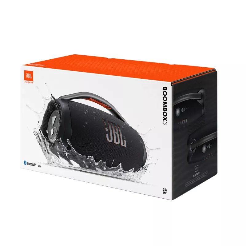 JBL BOOMBOX 3 kannettava stereokaiutin musta