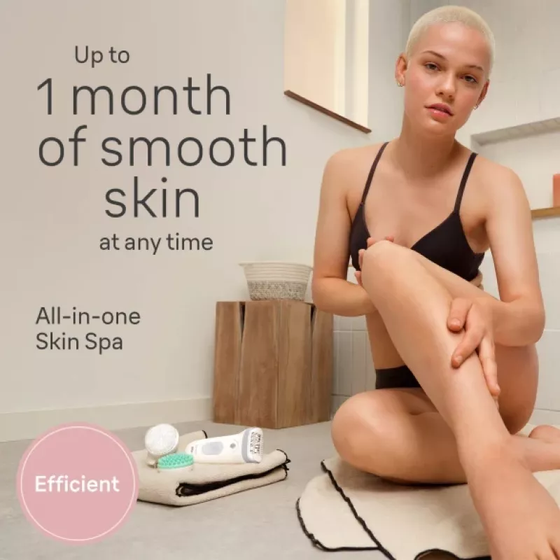 Braun Silk-épil 7 7-081 epilaattori 40 pinsettiä valkoinen