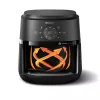 Philips 2000 series NA221/00 rasvakeitin yksittäinen 4,2 L erillinen 1500 W kiertoilmakypsennin musta, hopea