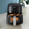 Philips 2000 series NA221/00 rasvakeitin yksittäinen 4,2 L erillinen 1500 W kiertoilmakypsennin musta, hopea