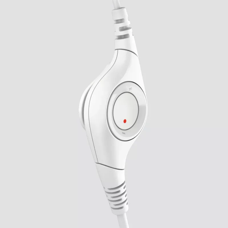 LOGITECH Headset – H390 – USB-A – kermanvalkoinen